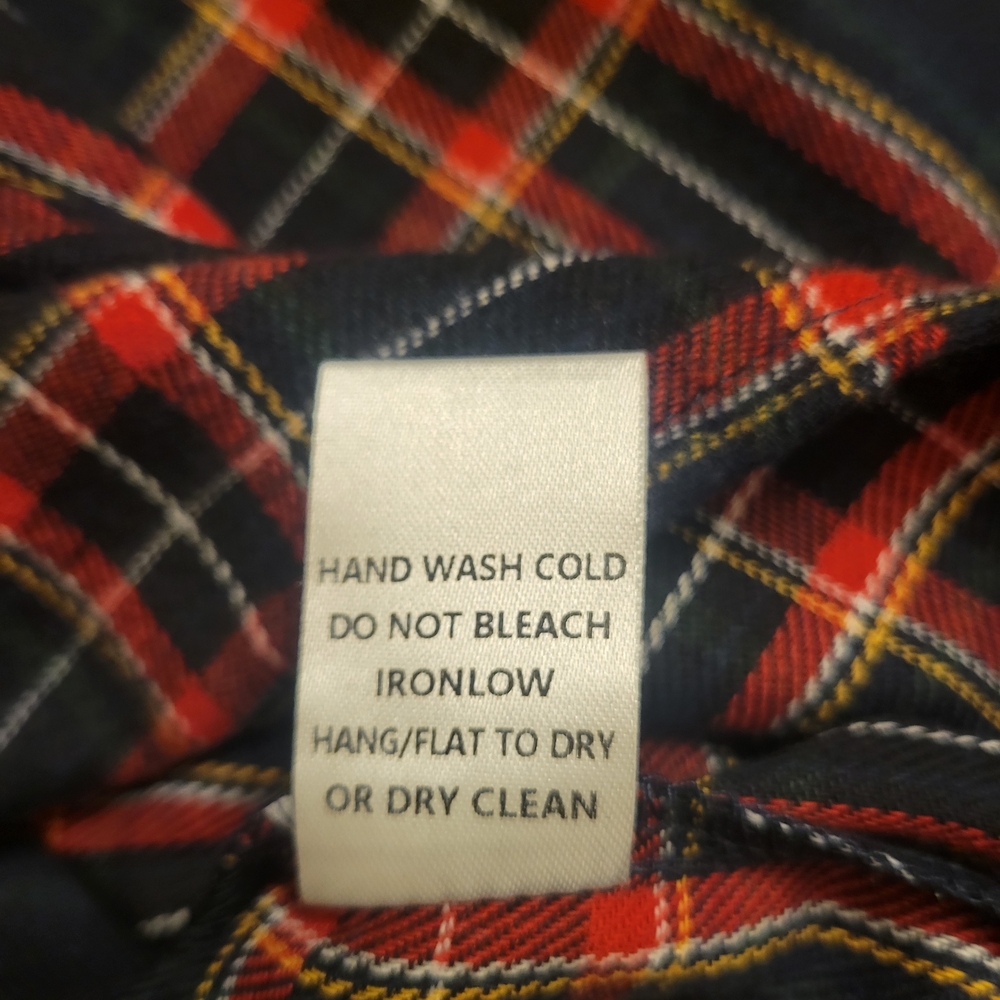 Oddi Red and Blue Plaid Blouse - Picture 7 of 8